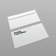 TEK RENK BASKILI PENCERESİZ DİPLOMAT VEYA BUKLET ZARF - ZF01/ZF09