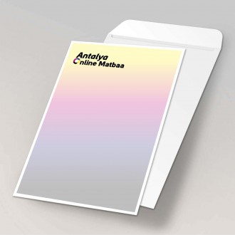 ZEMİN BASKILI TORBA ZARF - ZF18